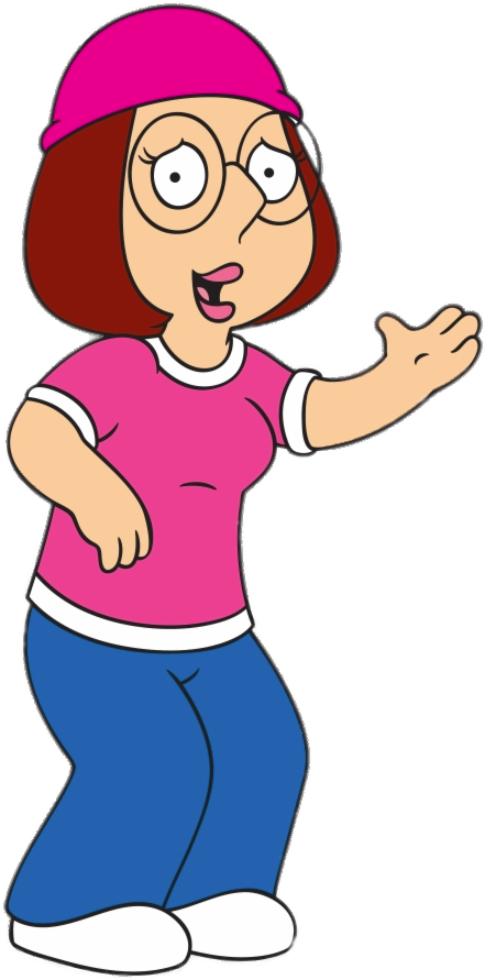 Family Guy Characterin Pink Hat PNG Image