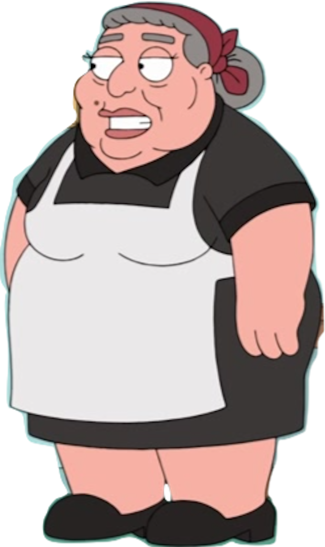 Family Guy Consuela Standing PNG Image