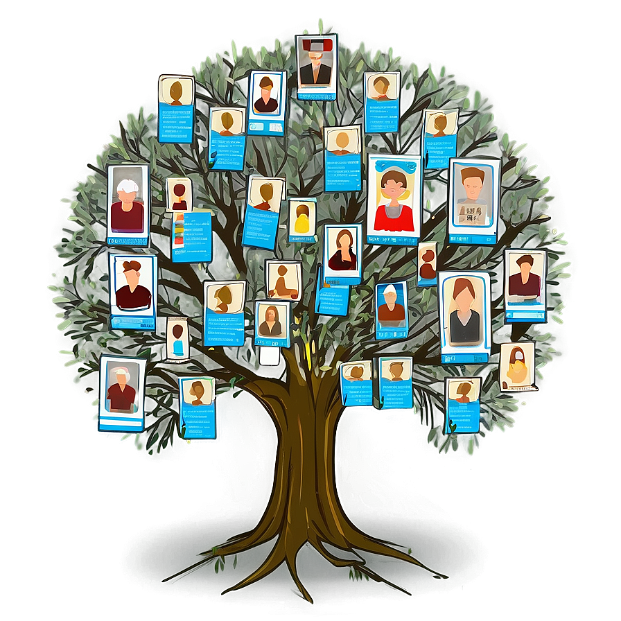 Family Reunion Tree Of Memories Png And PNG Image