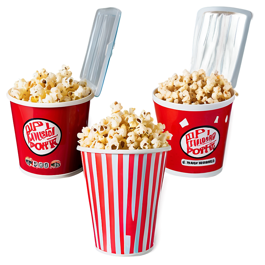 Family Size Popcorn Bucket Combo Png 06132024 PNG Image