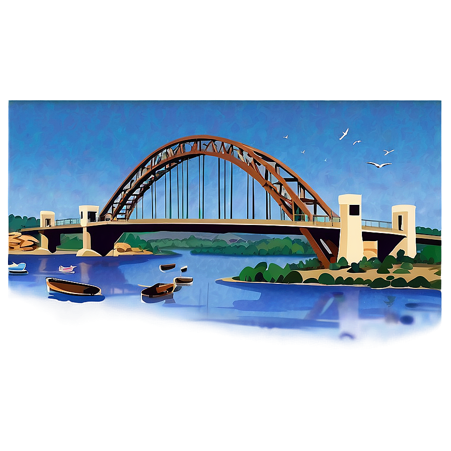 Famous Bridges Png Gbq96 PNG Image