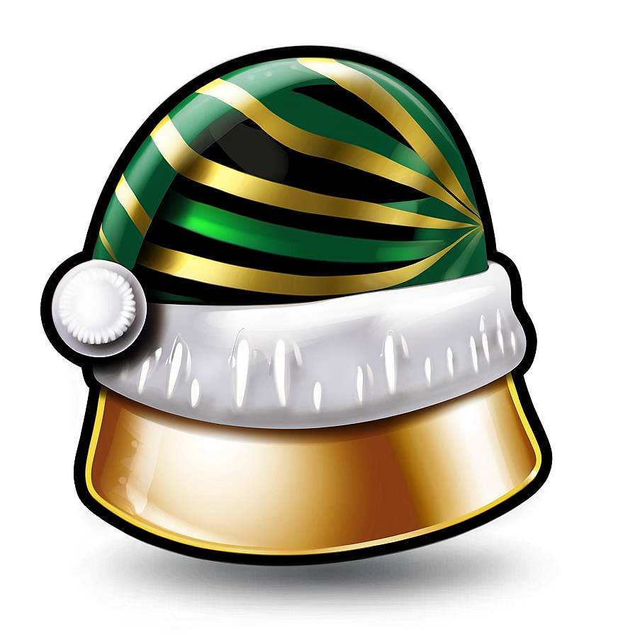 Fancy Christmas Hat Png Bbm PNG Image