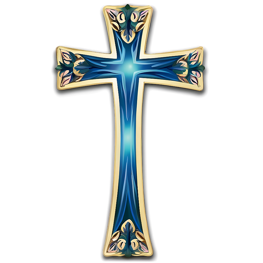 Fancy Cross Pattern Png 06292024 PNG Image