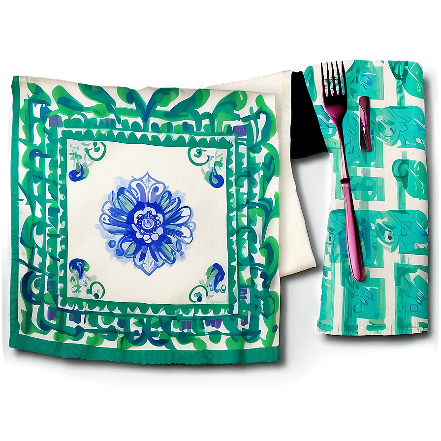 Fancy Dinner Napkin Png Tnp PNG Image