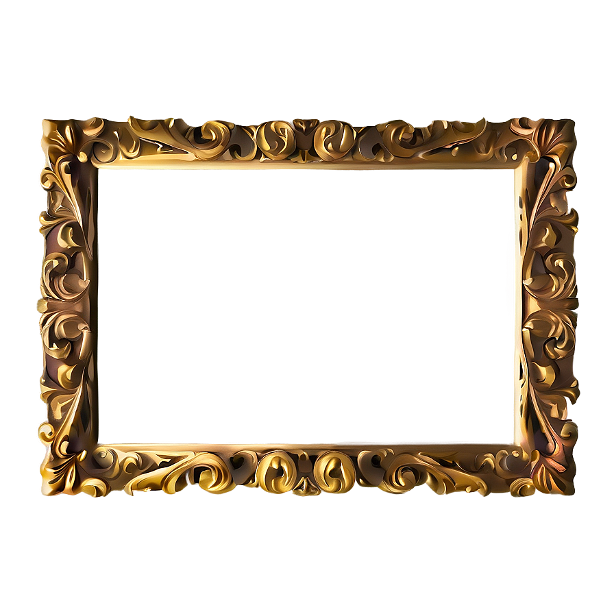 Fancy Frame Border Png Nst65 PNG Image