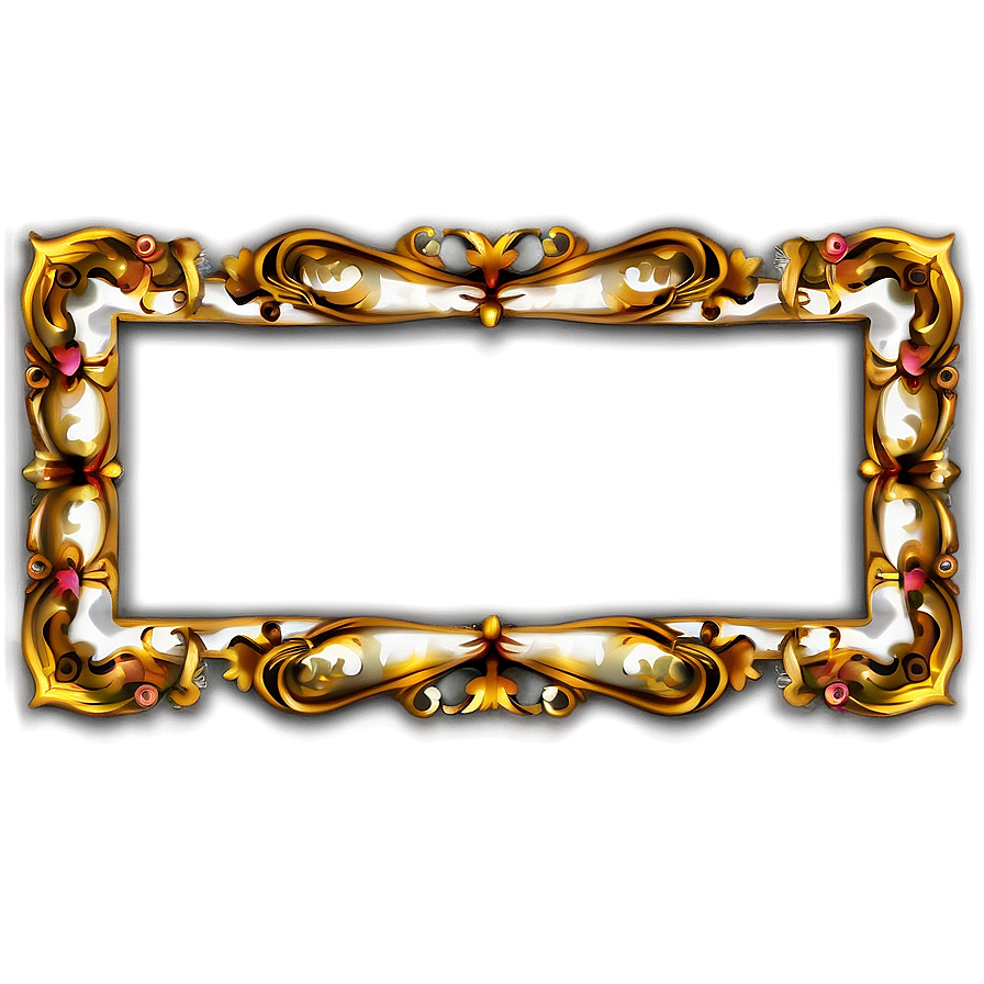 Fancy Frame Design Png 80 PNG Image