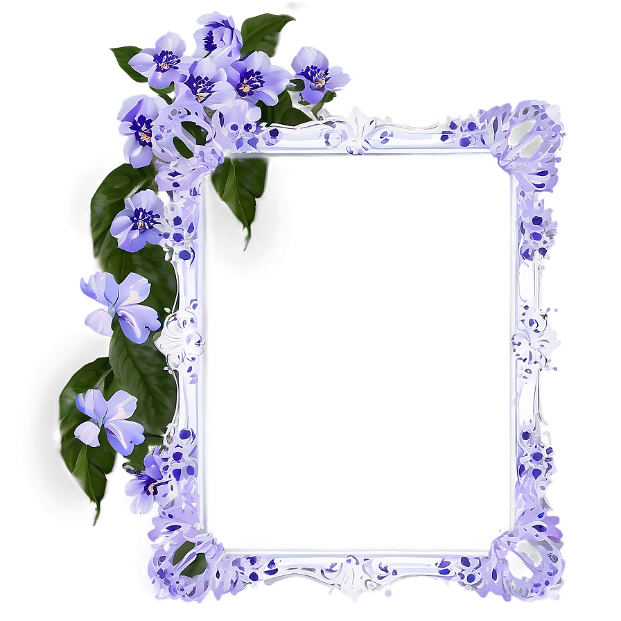 Fancy Frame For Photos Png Sgl12 PNG Image