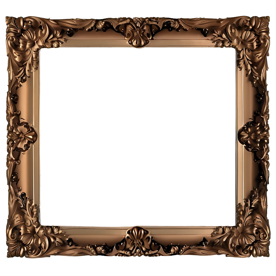 Fancy Frame For Portrait Png Hok88 PNG Image