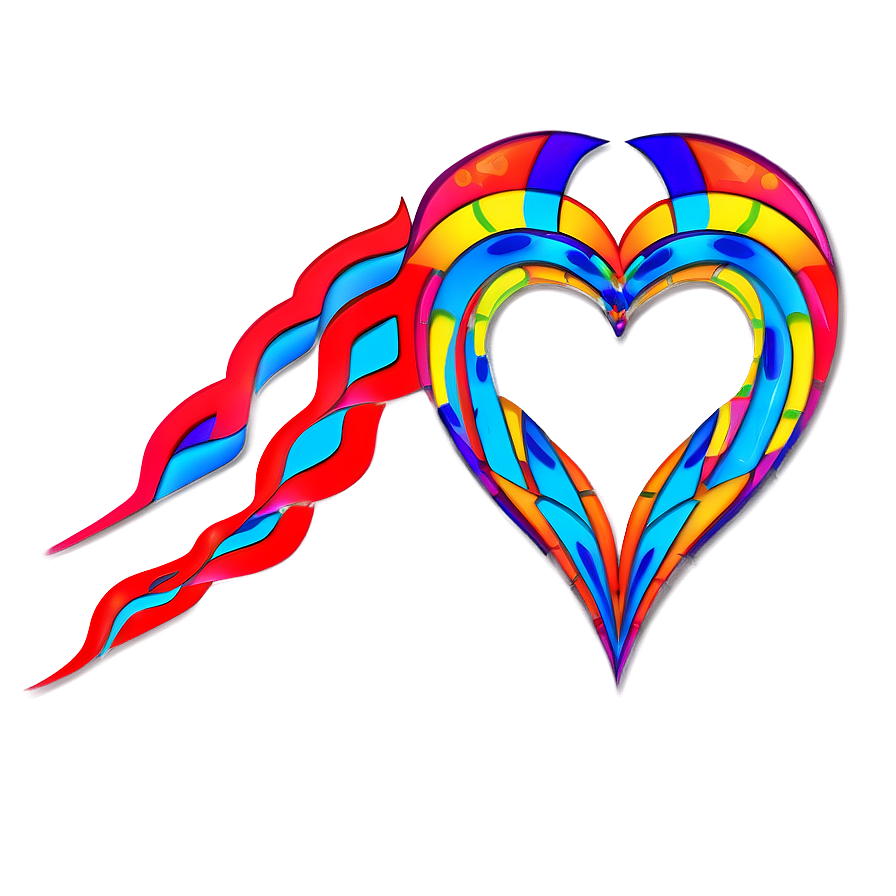 Fancy Heart Doodle Png 06262024 PNG Image