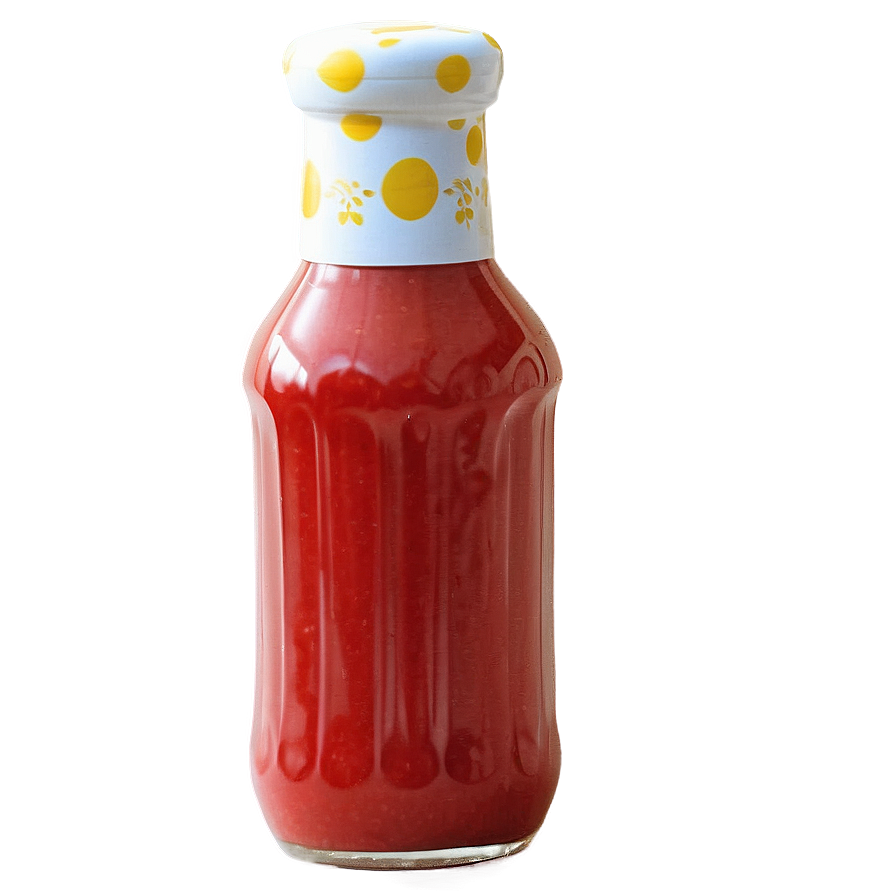 Fancy Ketchup Bottle Png Rlx82 PNG Image