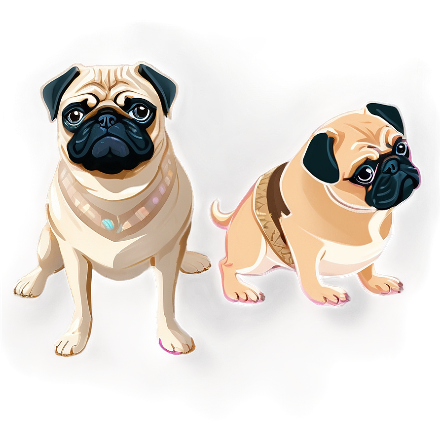 Fancy Pug Png Rdp18 PNG Image