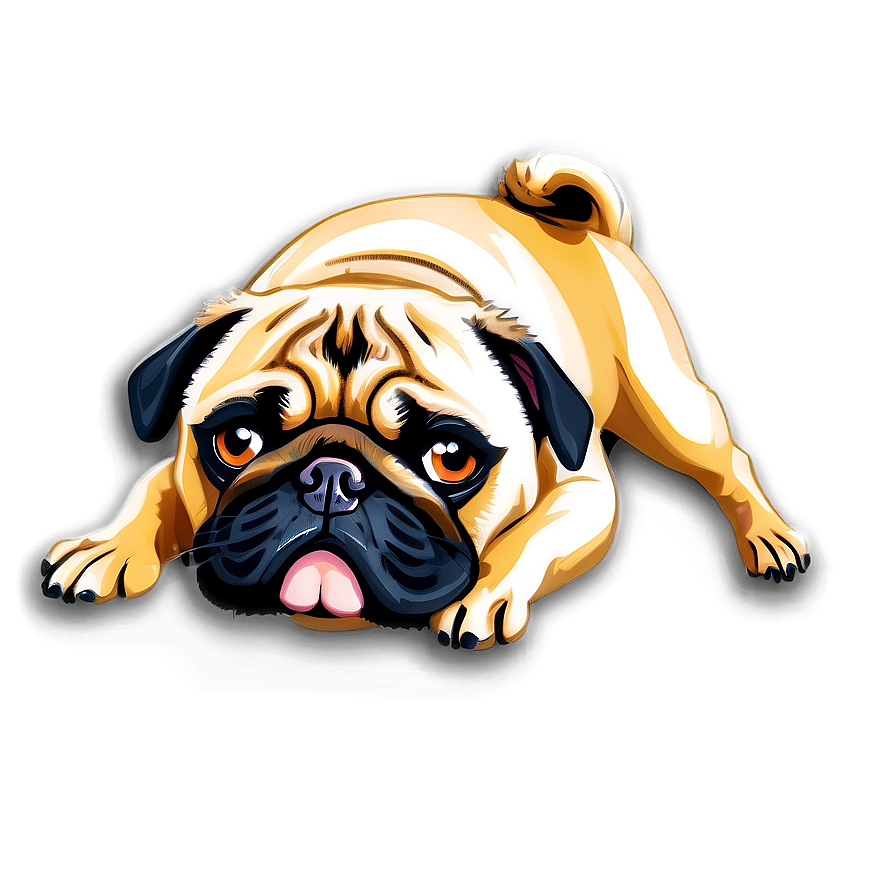 Fancy Pug Png Xux18 PNG Image