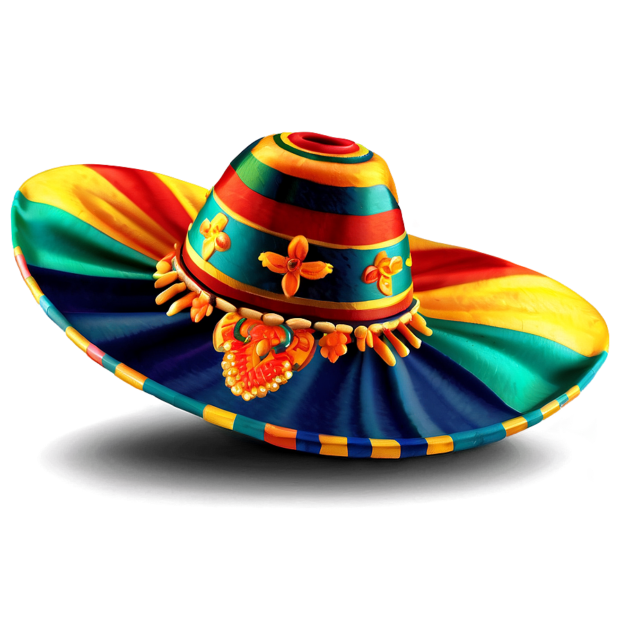 Fancy Sombrero Hat Png 06272024 PNG Image