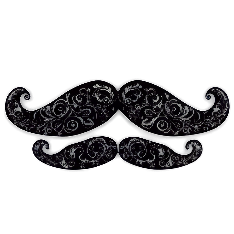 Fancy Twirled Mustache Png 93 PNG Image