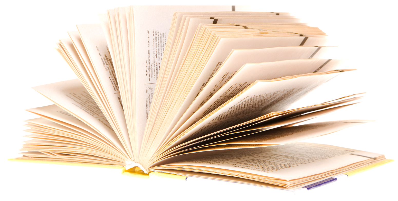 Fanned Open Book.png PNG Image