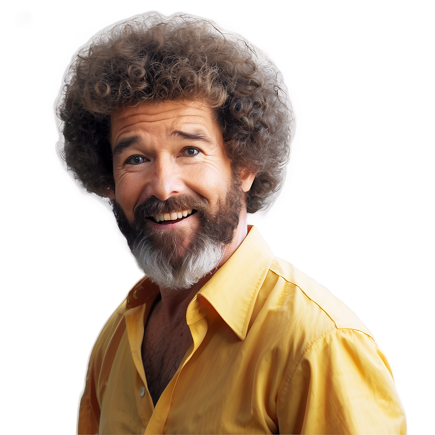 Fantasy Bob Ross Hair Png Xce18 PNG Image