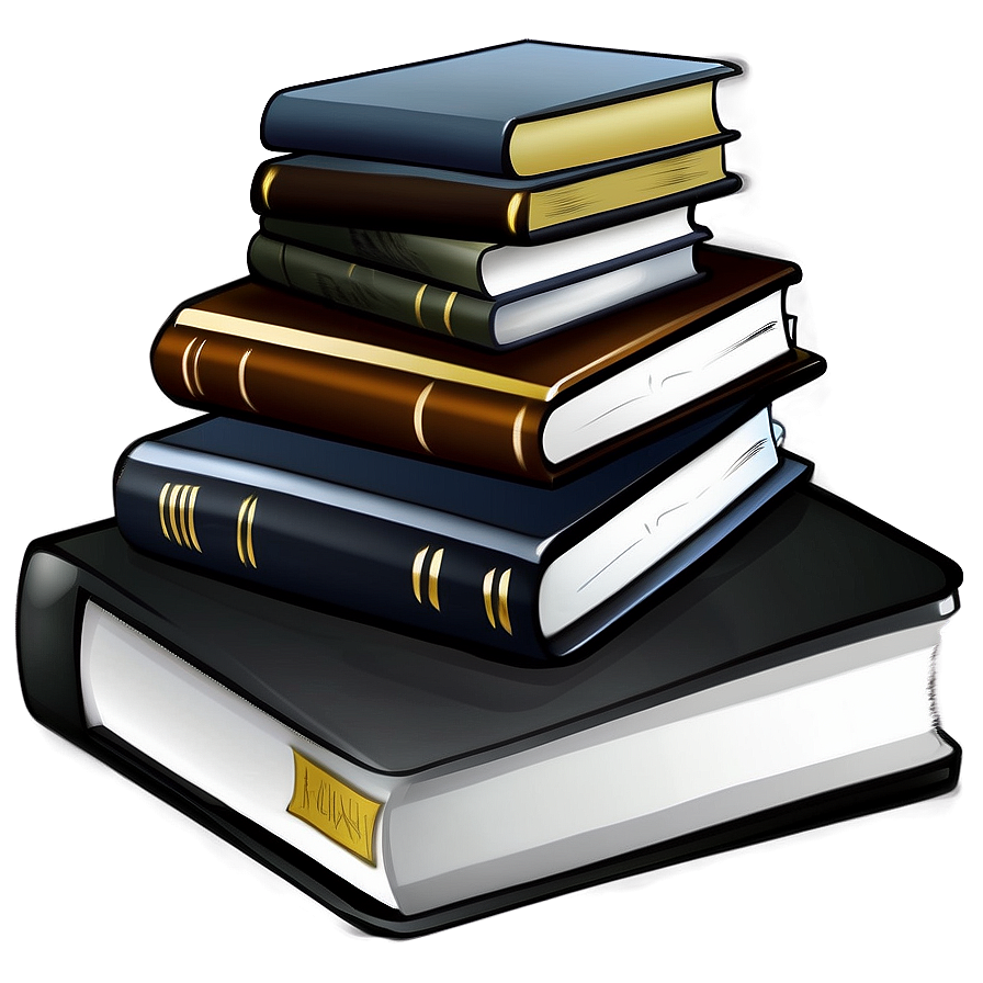 Fantasy Books Pile Png Bix PNG Image