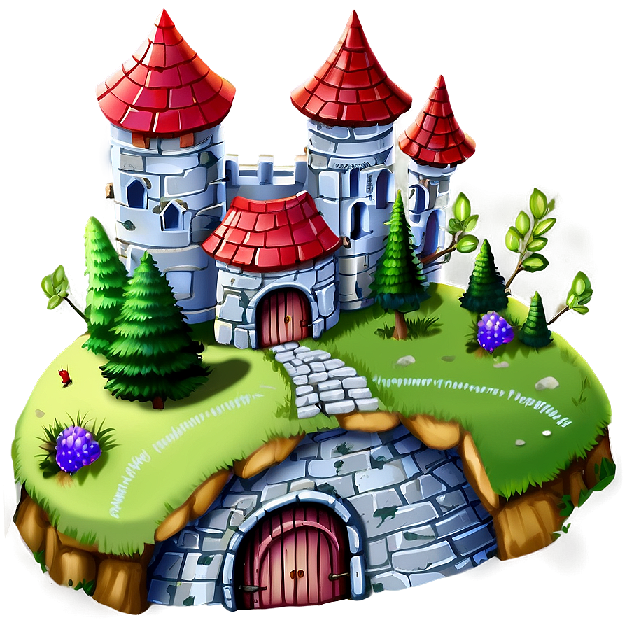 Fantasy Castle Png 46 PNG Image