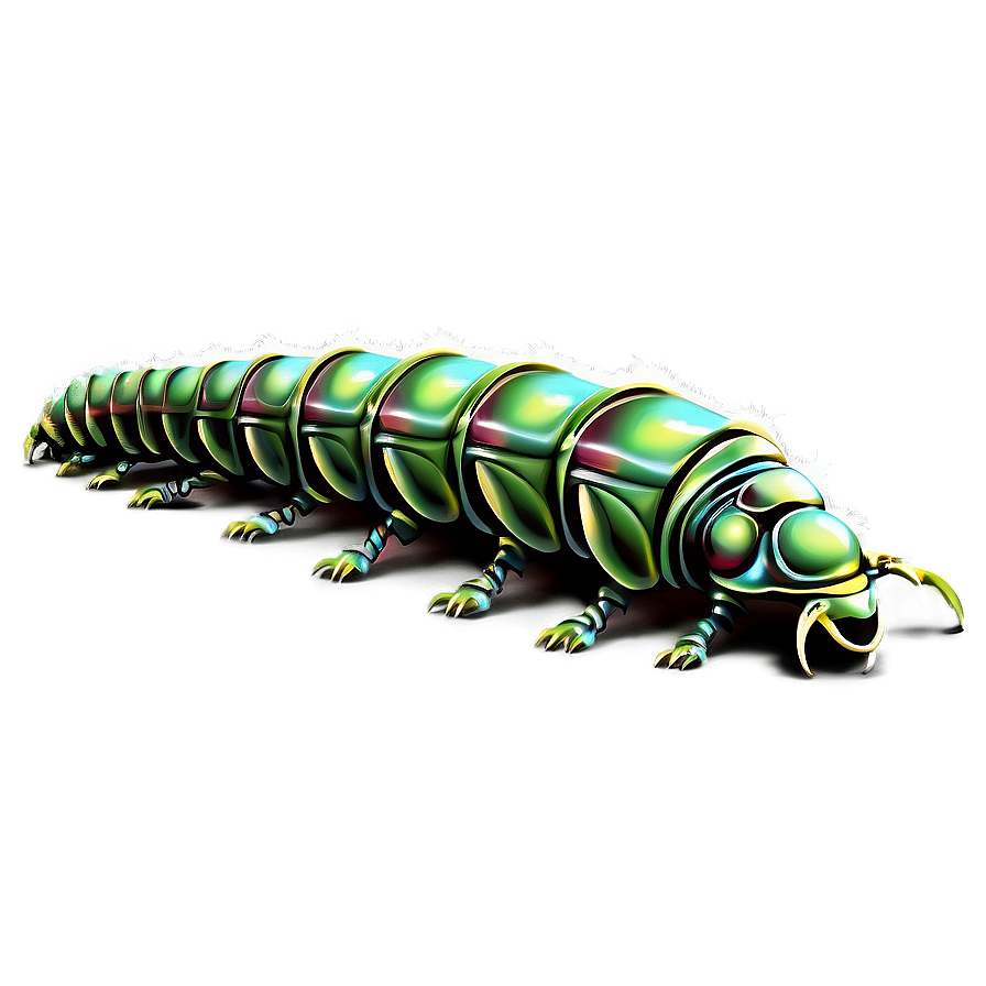 Fantasy Centipede Creature Png Qcj PNG Image