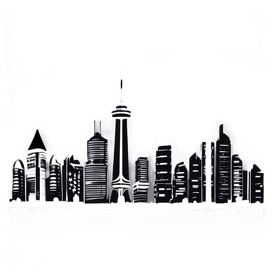 Fantasy City Skyline Png 19 PNG Image