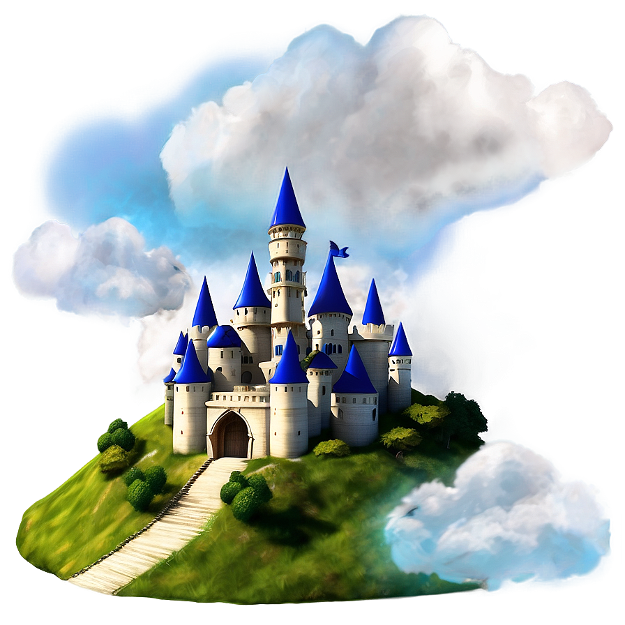 Fantasy Cloud Castle Png 84 PNG Image