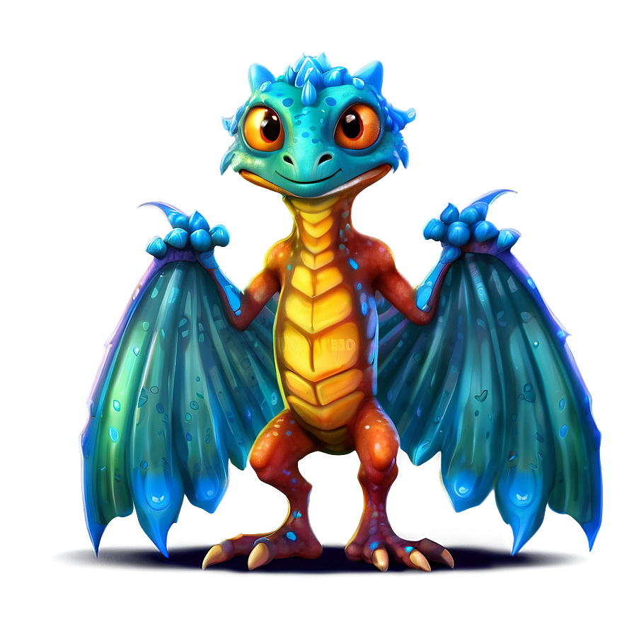 Fantasy Creature Cartoon Character Png 06122024 PNG Image