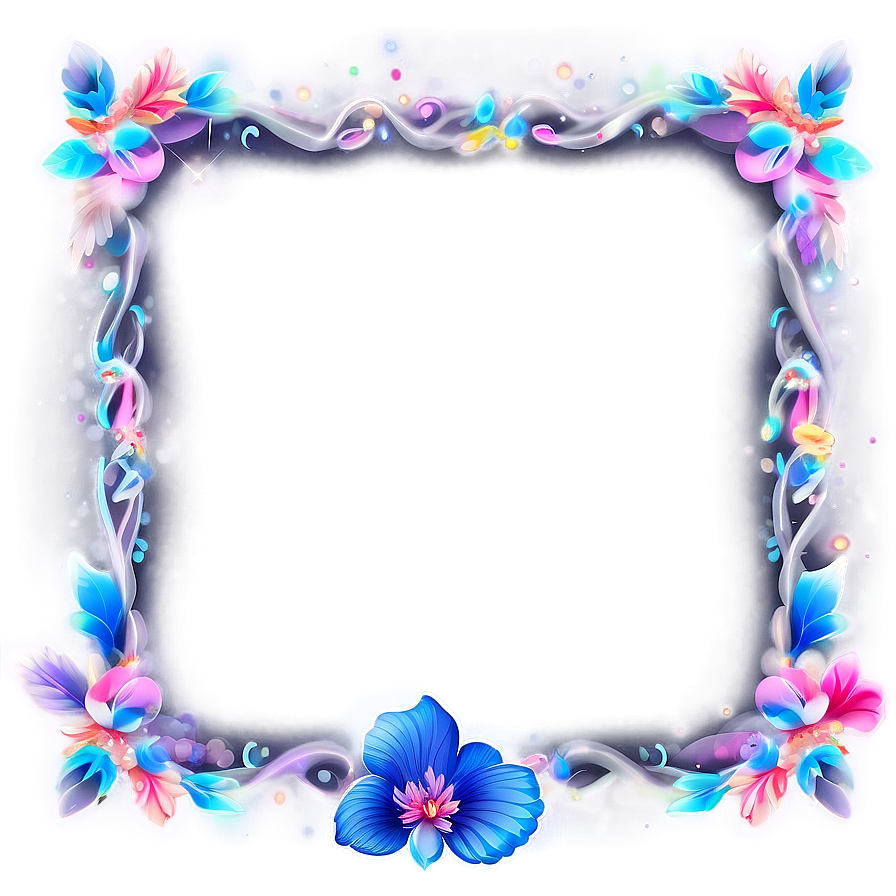 Fantasy Cute Border Png 25 PNG Image