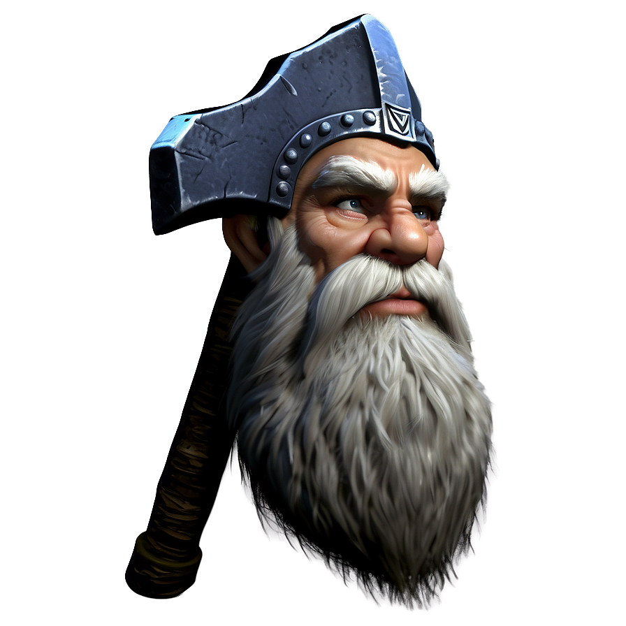 Fantasy Dwarf Axe Png Hqb PNG Image