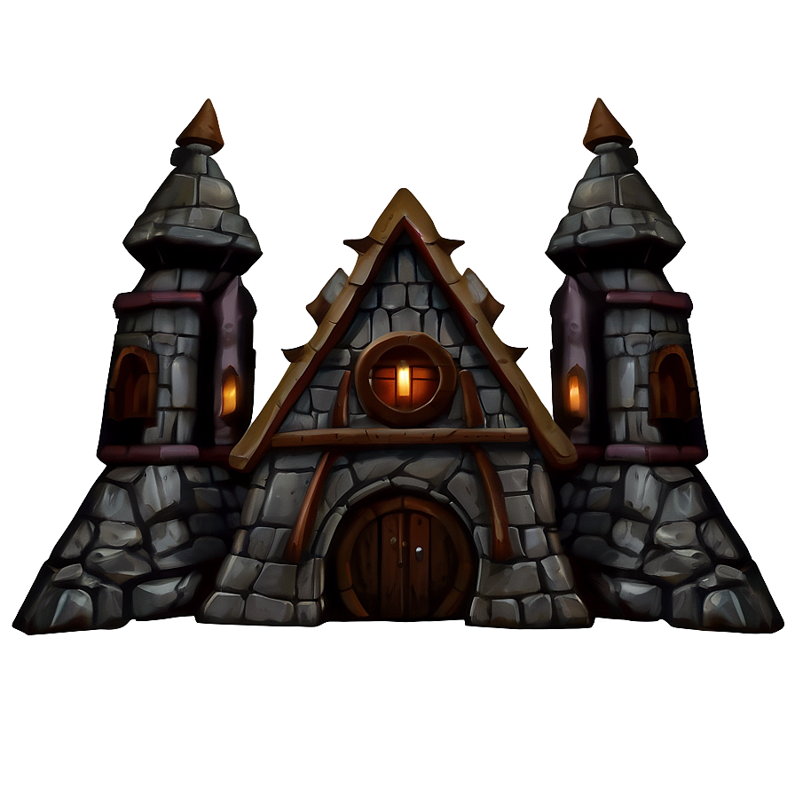 Fantasy Dwarven City Png 21 PNG Image