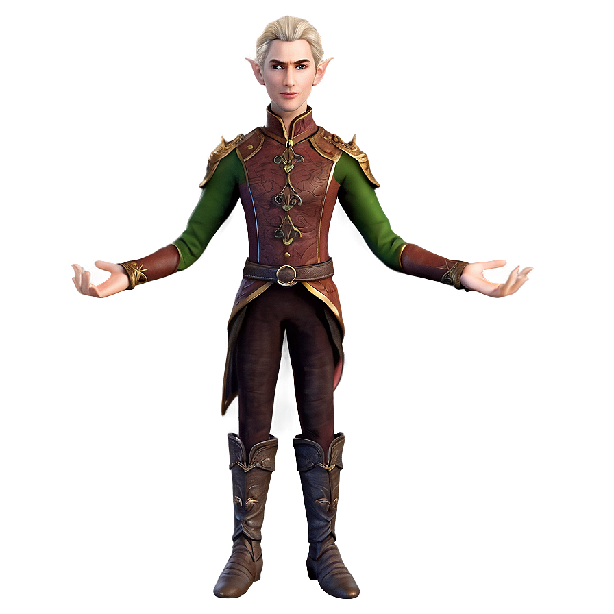 Fantasy Elf Doll Png 06112024 PNG Image