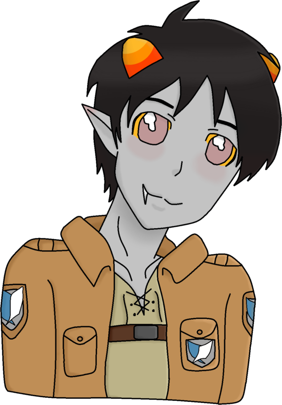 Fantasy Eren Yeager Anime Character PNG Image