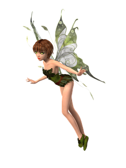 Fantasy Fairy Illustration PNG Image