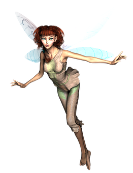 Fantasy_ Fairy_ Illustration PNG Image