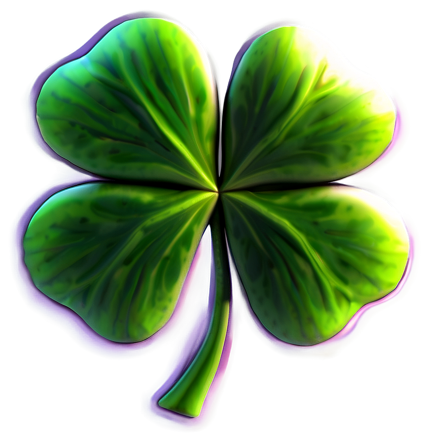 Fantasy Four Leaf Clover Png 05252024 PNG Image