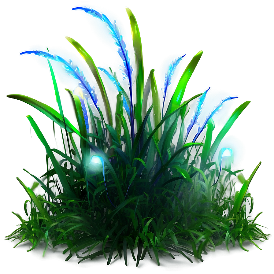 Fantasy Glowing Grass Png Mab PNG Image