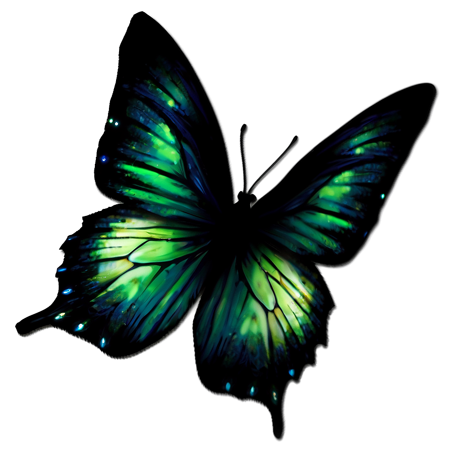 Fantasy Green Butterfly Png Sue43 PNG Image