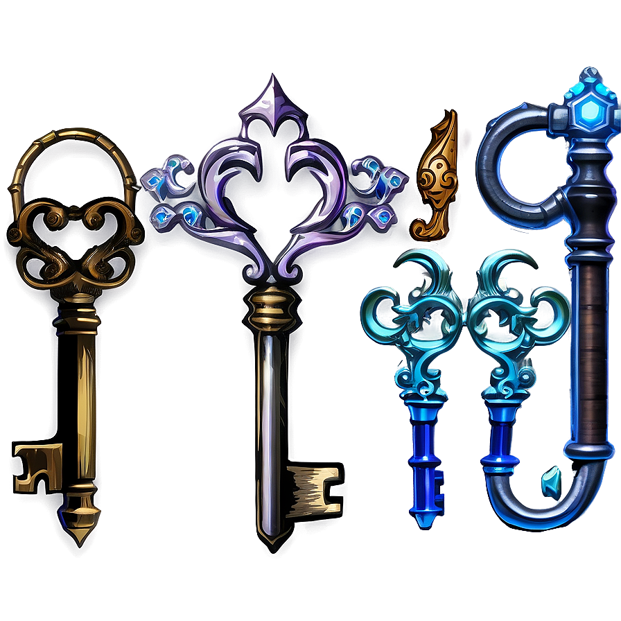 Fantasy Keys Png Gvc99 PNG Image