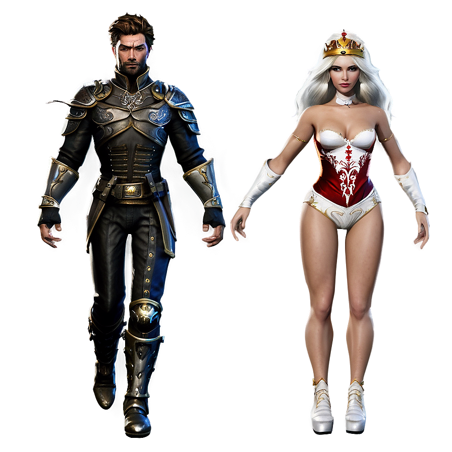 Fantasy King And Queen Png Kef83 PNG Image