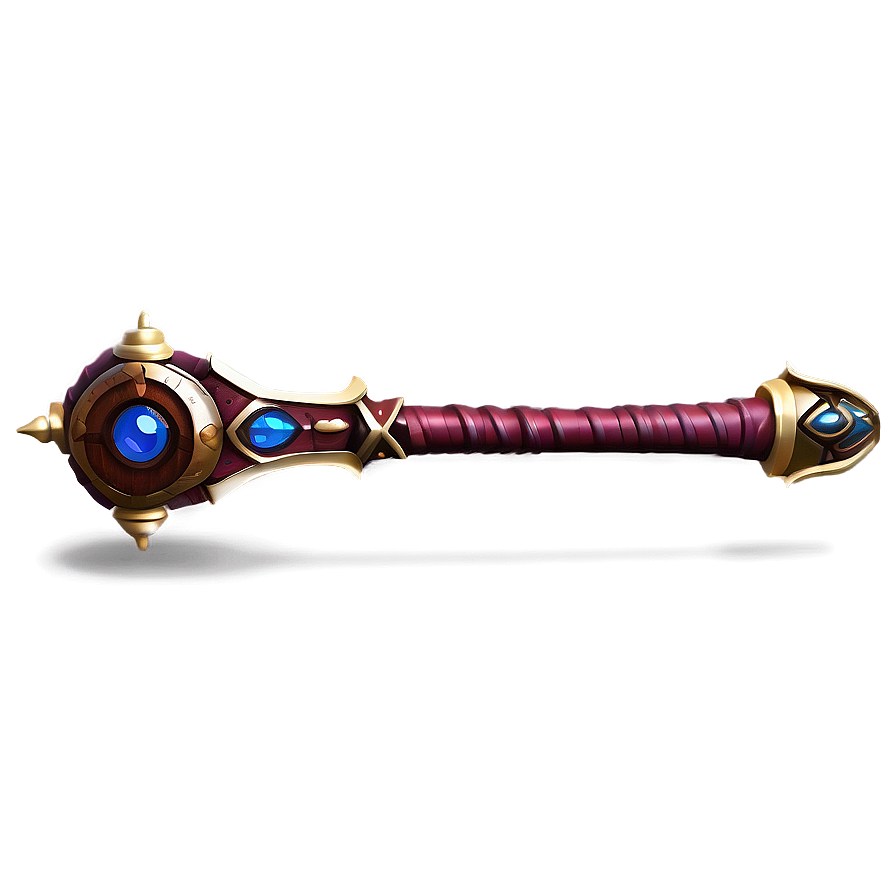 Fantasy Mace Design Png Hog PNG Image