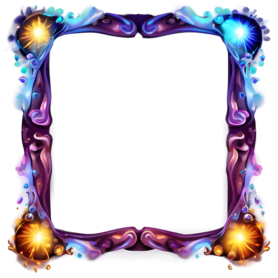 Fantasy Magic Border Png 42 PNG Image