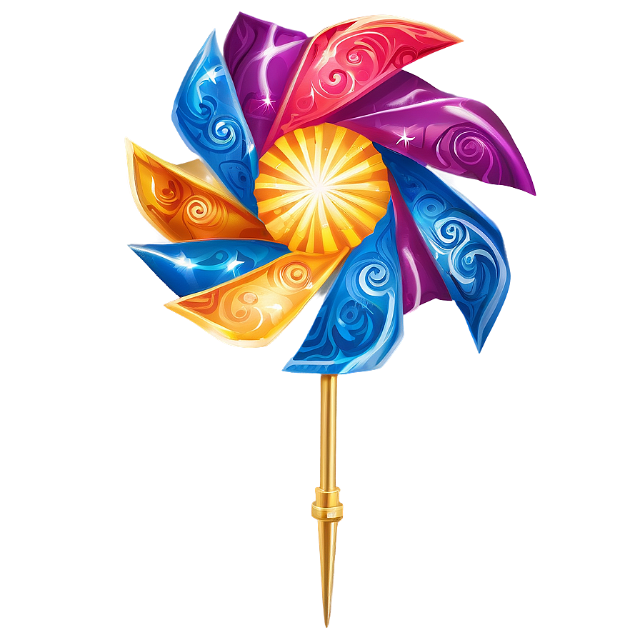 Fantasy Magic Pinwheel Png 06282024 PNG Image