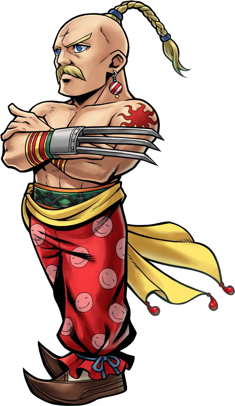 Fantasy Martial Artist Warrior PNG Image