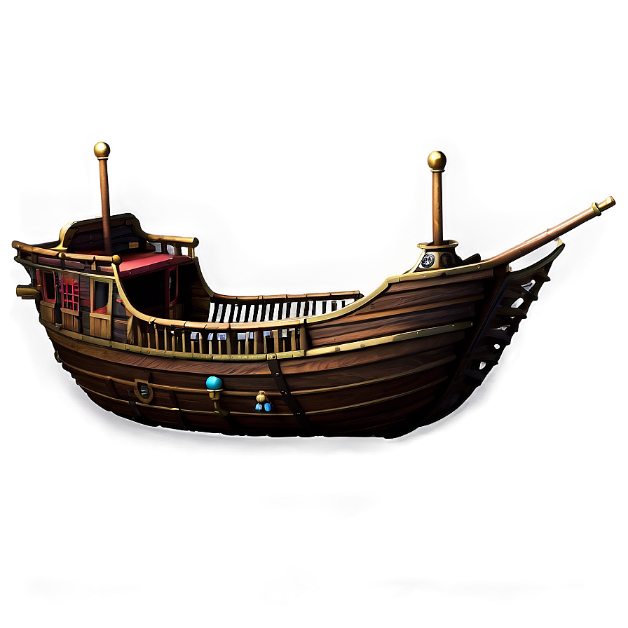 Fantasy Pirate Ship Png Woo15 PNG Image