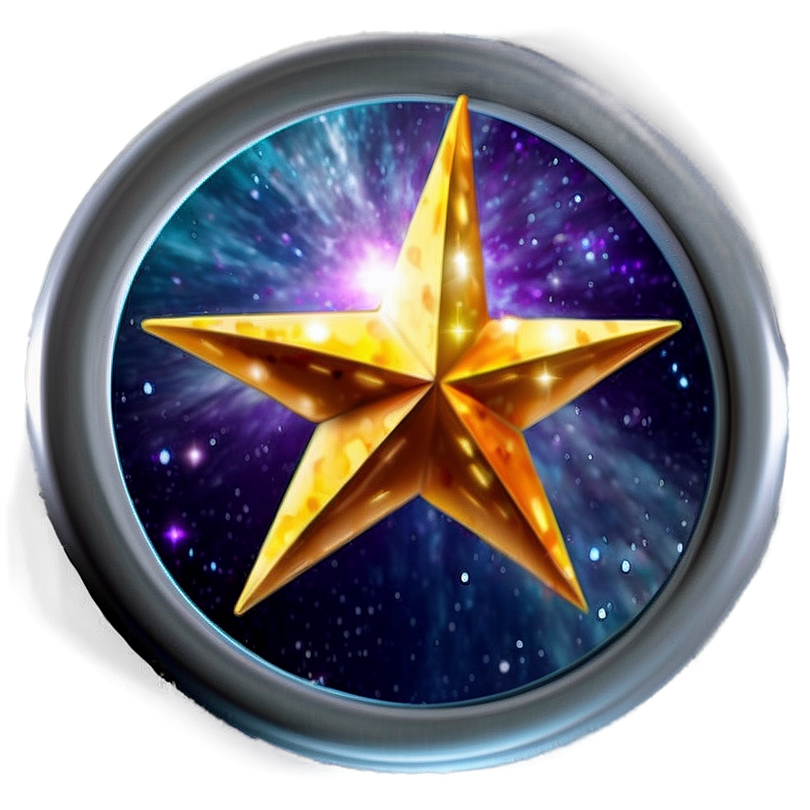 Fantasy Round Star Png Xiw16 PNG Image