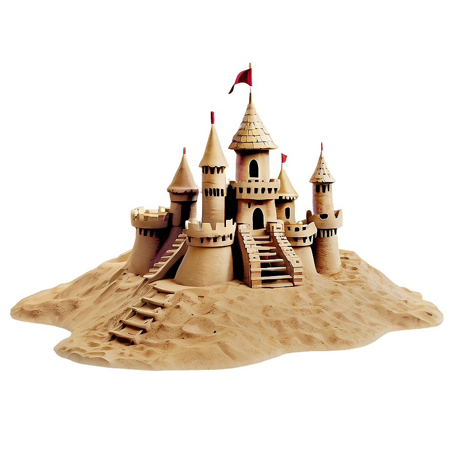 Fantasy Sandcastle Png 06212024 PNG Image