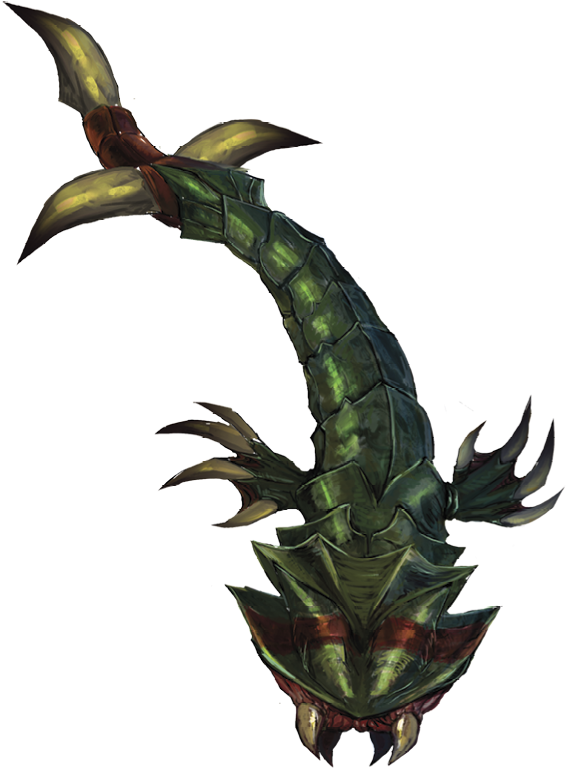 Fantasy_ Serpent_ Creature PNG Image