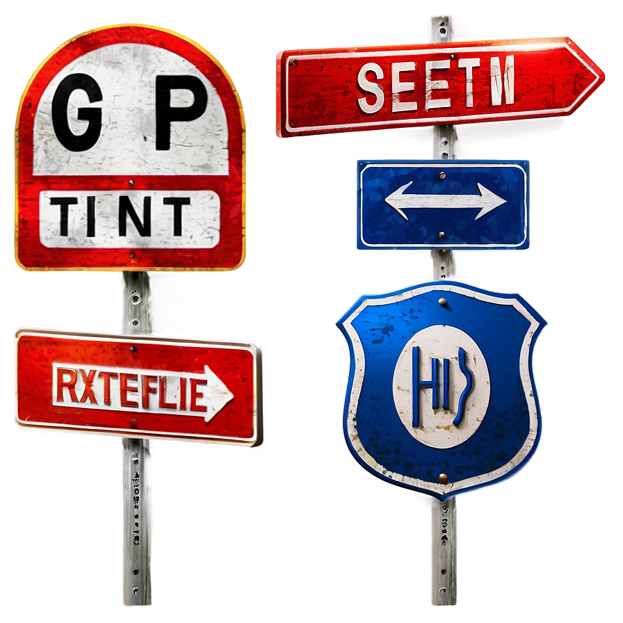 Fantasy Street Signs Png Rjd PNG Image