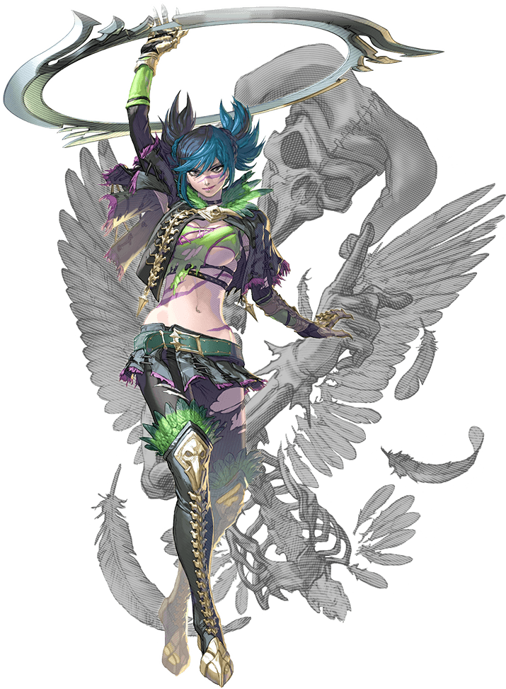 Fantasy Winged Warrior Artwork PNG Image