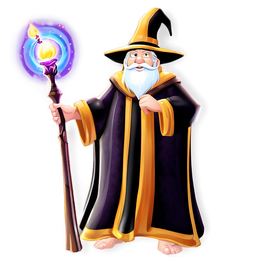 Fantasy Wizard Character Png Ehy PNG Image