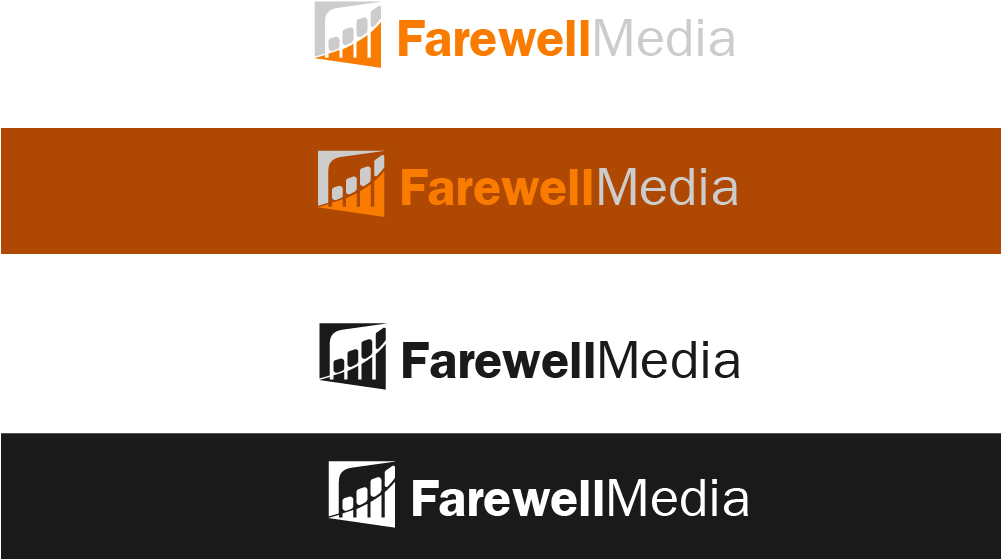 Farewell Media Logo Variations PNG Image